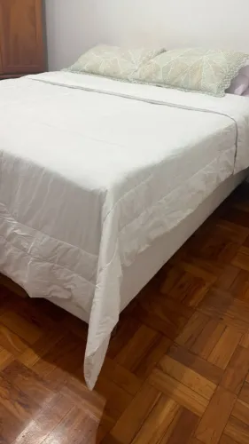 cama queen ortobom nova