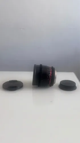Lente Rokinon Cine 85mm 1.5 manual para Canon EF