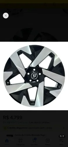 Jogo de rodas aro 18" Volkswagen 4x100