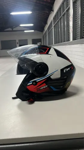 CAPACETE FW3 ABERTO