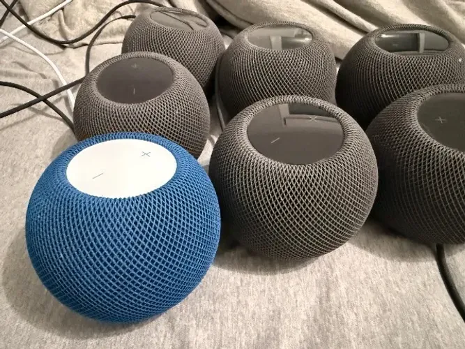 HomePod Mini (Preto e Azul)