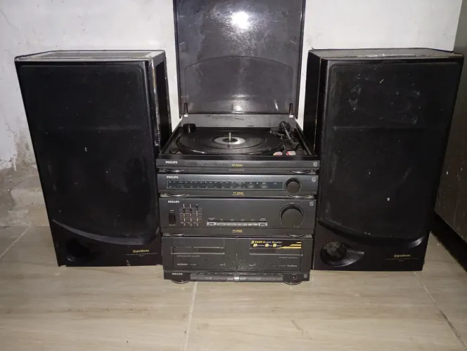 Som Philips toca disco