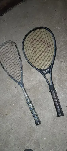 Desapego: Par de Raquetes de Squash (Dunlop + Wave) - Ótimo Preço!