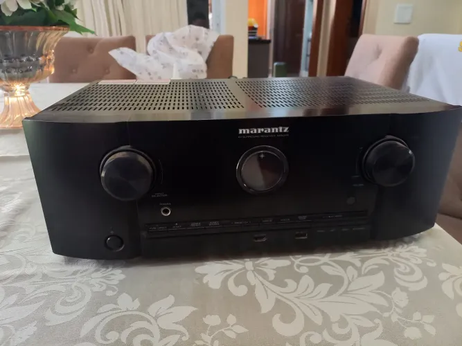 Receptor de áudio e vídeo SR5008  com problema leia descrição