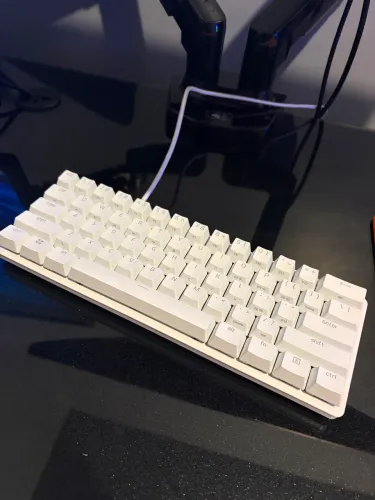 Teclado Razer Huntsman Mini mercury switch purple
