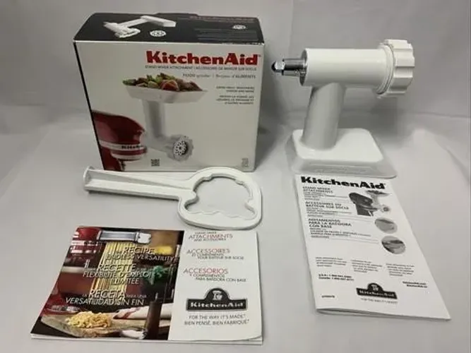 Moedor de Alimentos KitchenAid KIO02AXONA Branco - Original - Usado 1 vez