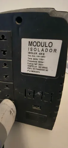 Módulo Isolador Energylux Isolux 430B (da Trafolux/Energy Lux).