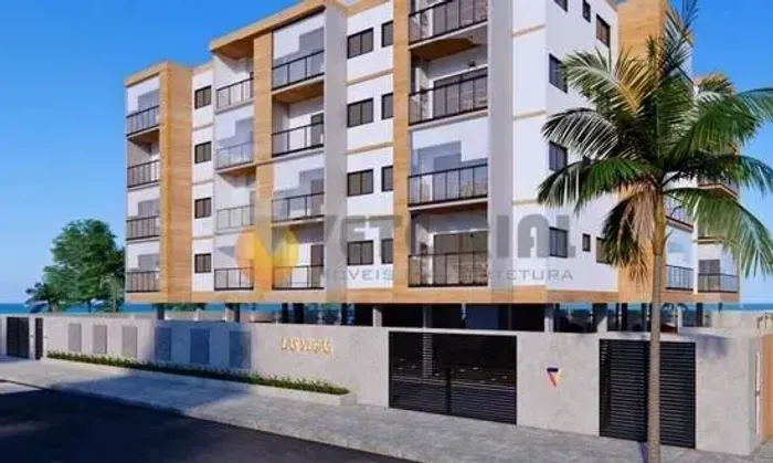 Apartamento a venda com 1 quarto a 200m² do mar com vista - Caraguatatuba - SP