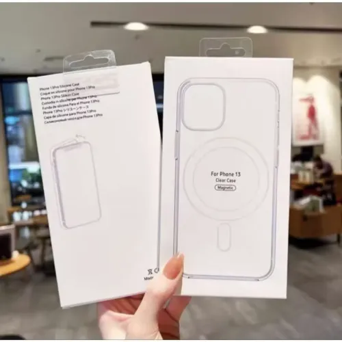 Capa Magnitic Do iPhone 13 Transparente