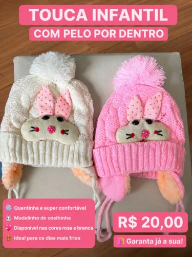 Touca infantil 