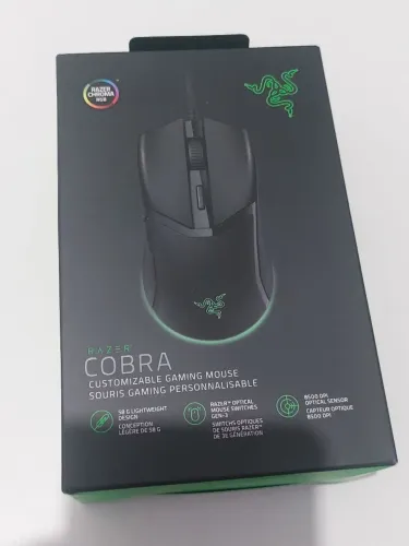 Mouse Cobra RGB DPI 8500 Preto Razer