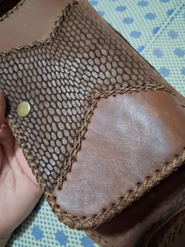 Cartucheira de couro
