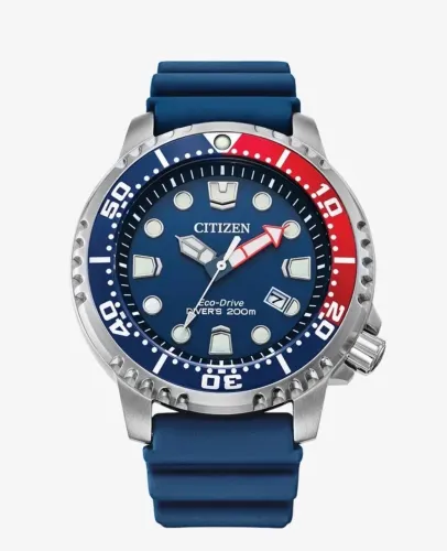 Relógio Citizen Eco Drive Solar Pepsi Novo