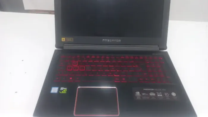 Notebook acer helios 300-SSD NVMe-512GB, HD2 tera, GeForce  GTX1060-6 gigas, 32 ram