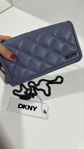 Bolsa DKNY importada azul 