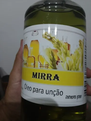 Óleo de Mirra para Unção - Frasco de 1 Litro