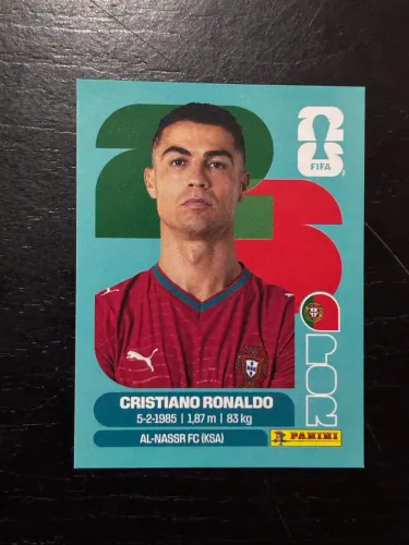 FIGURINHA CRISTIANO RONALDO FIFA/PANINI