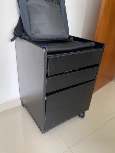 Gaveteiro de rodinha para escritório