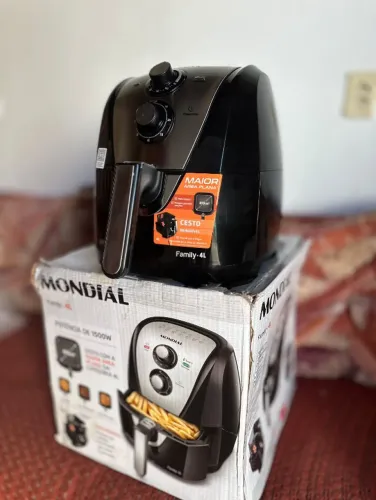 Air fryer mondial 1500w 220v nunca usada