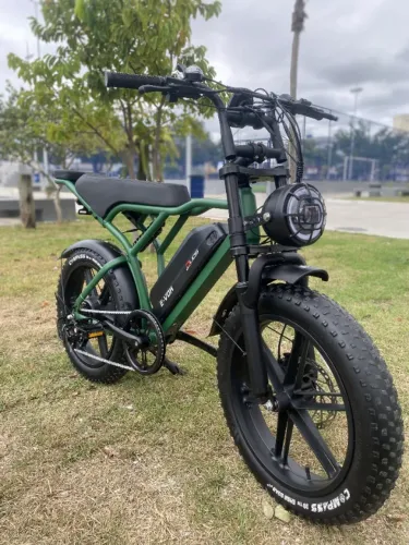 Bicicleta Elétrica Duos E-Vok 1000W - Bateria Lítio.