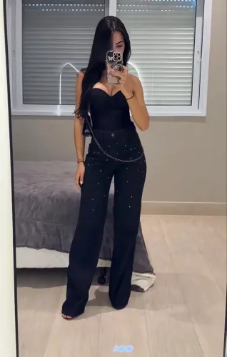 Calça Wide Leg
