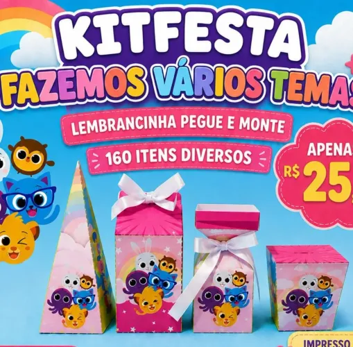 Lembrancinhas PEGUE E MONTE 25,00