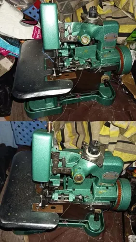 Máquina de Costura Overlock Overloque Semi Industrial Portátil Importway IWMC-5062