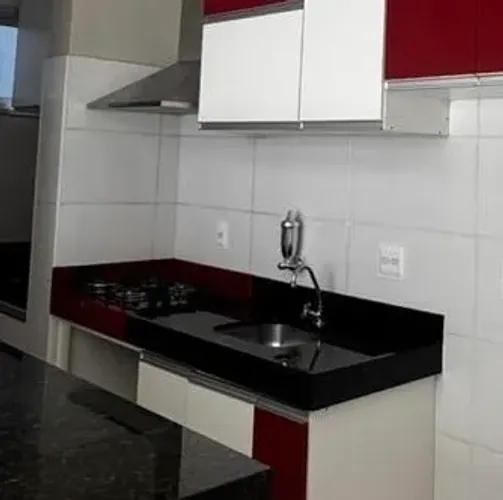 Bancada com Fogão (cooktop) e pia. 1,60m x 0,60m