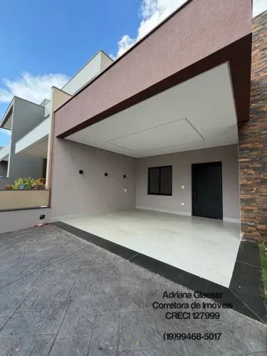 Condomínio Tomazella, casa térrea com 135 m2 com 3 quartos em Água Branca - Piracicaba - S