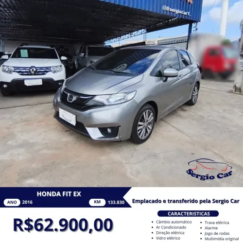Honda Fit Ex/s/ex 1.5 Flex/flexone 16V 5P Aut. 2016