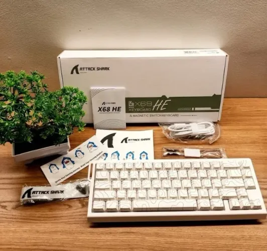 Attack Shark X68 He - Teclado Magnético 