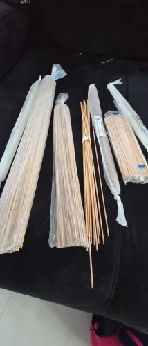 Varetas de fibra de vidro e bambu para fazer pipas