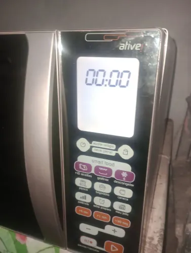 Microondas Brastemp inox 30 l