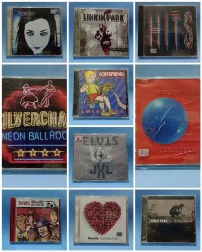 Coleção CDs anos 90/2000 originais