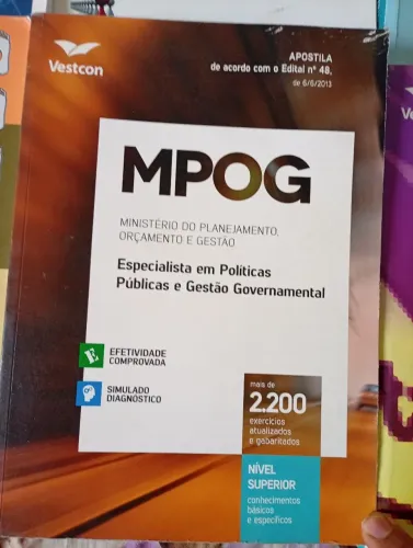 Apostilha concurso MPOG