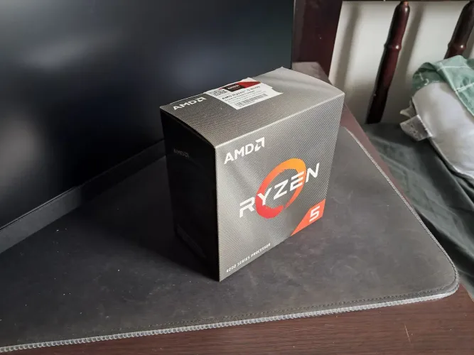 Processador ryzen 5 4500 com o cooler (usado)