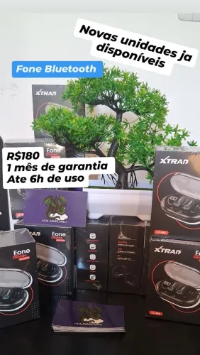Fone Bluetooth lacrado