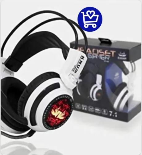 HEADSET GAMER BRANCO