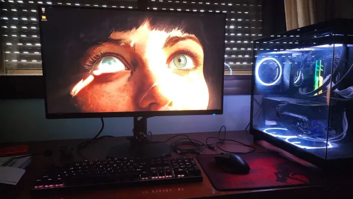 PC Gamer High-End com RTX 4070 SUPER e Ryzen 7 5700X3D + Monitor Alienware 27" QHD 180Hz