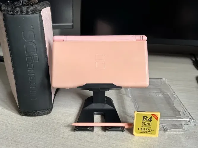 Nintendo DS Lite Com Jogos + R4, Capa e Case - Parcelo e Entrego