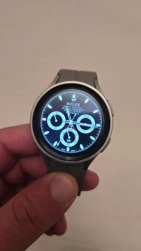 Galaxy Watch 5 Pro - Safira + Titânio novinho