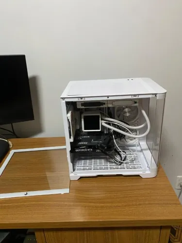 Pc Gamer Branco Alto Desempenho RTX 5060 RYZEN 7 5700X 32Gb Ram 500gb Nvme
