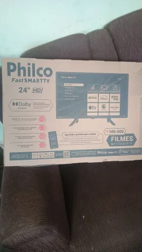 Tv smar Philco 24 HD polegadas