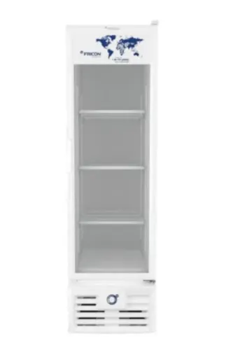 NZ. Freezer vertical 284 litros porta de vidro FRICON