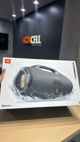 JBL Boombox 4 - PRETA Nova Lacrada Garantia Loja Física