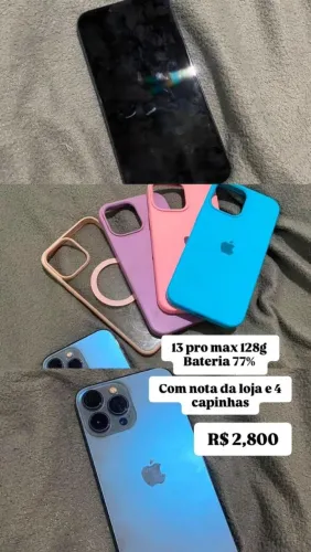 IPhone 13 pro max 128 gigas