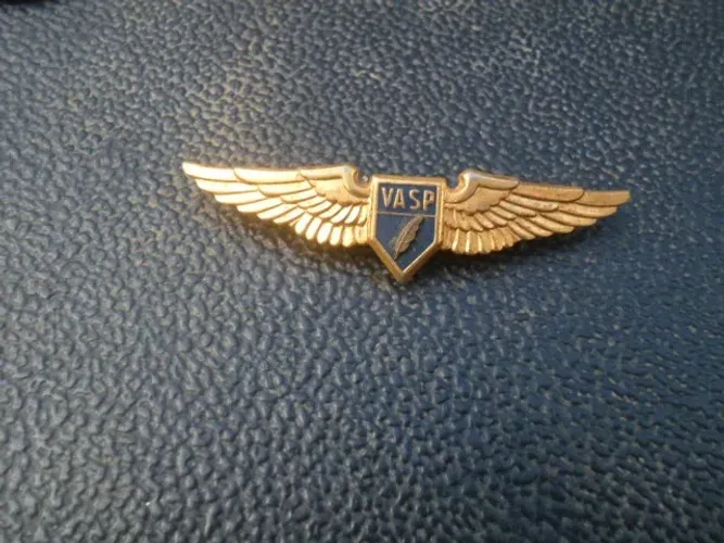 Antigo Pin / Brevê / Broche Da Antiga E Extinta Vasp