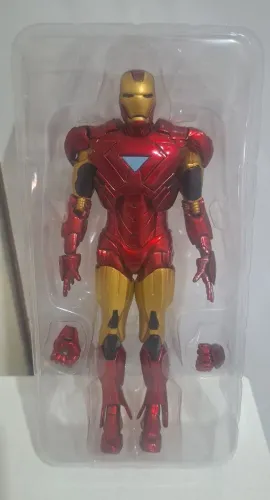 Boneco articulado Homem de Ferro.