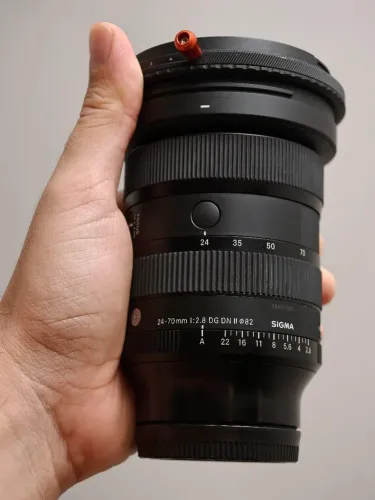 Lente Sigma 24-70 2.8 II ótimo estado para Sony E