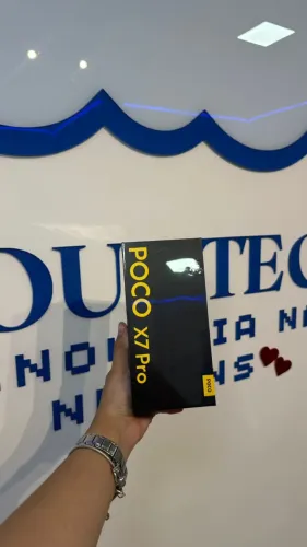 Xiaomi Poco X7 pro 12/512gb preto global lacrado com nota fiscal em seu nome